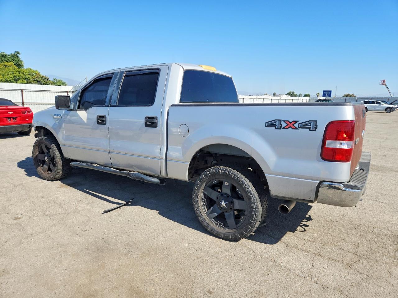 2007 Ford F150 Supercrew Silver vin: 1FTRW14W17KC17940
