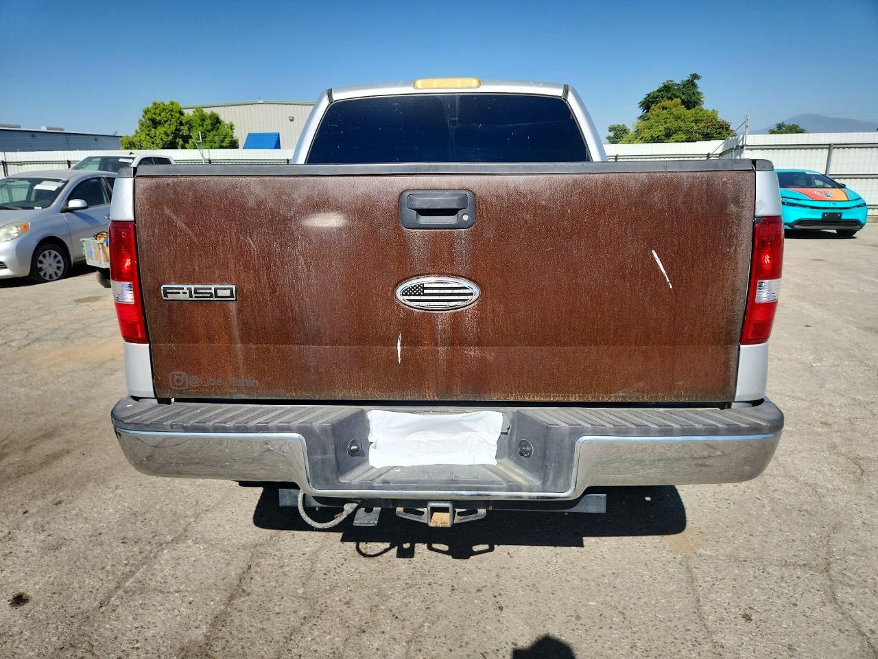 2007 Ford F150 Supercrew Silver vin: 1FTRW14W17KC17940