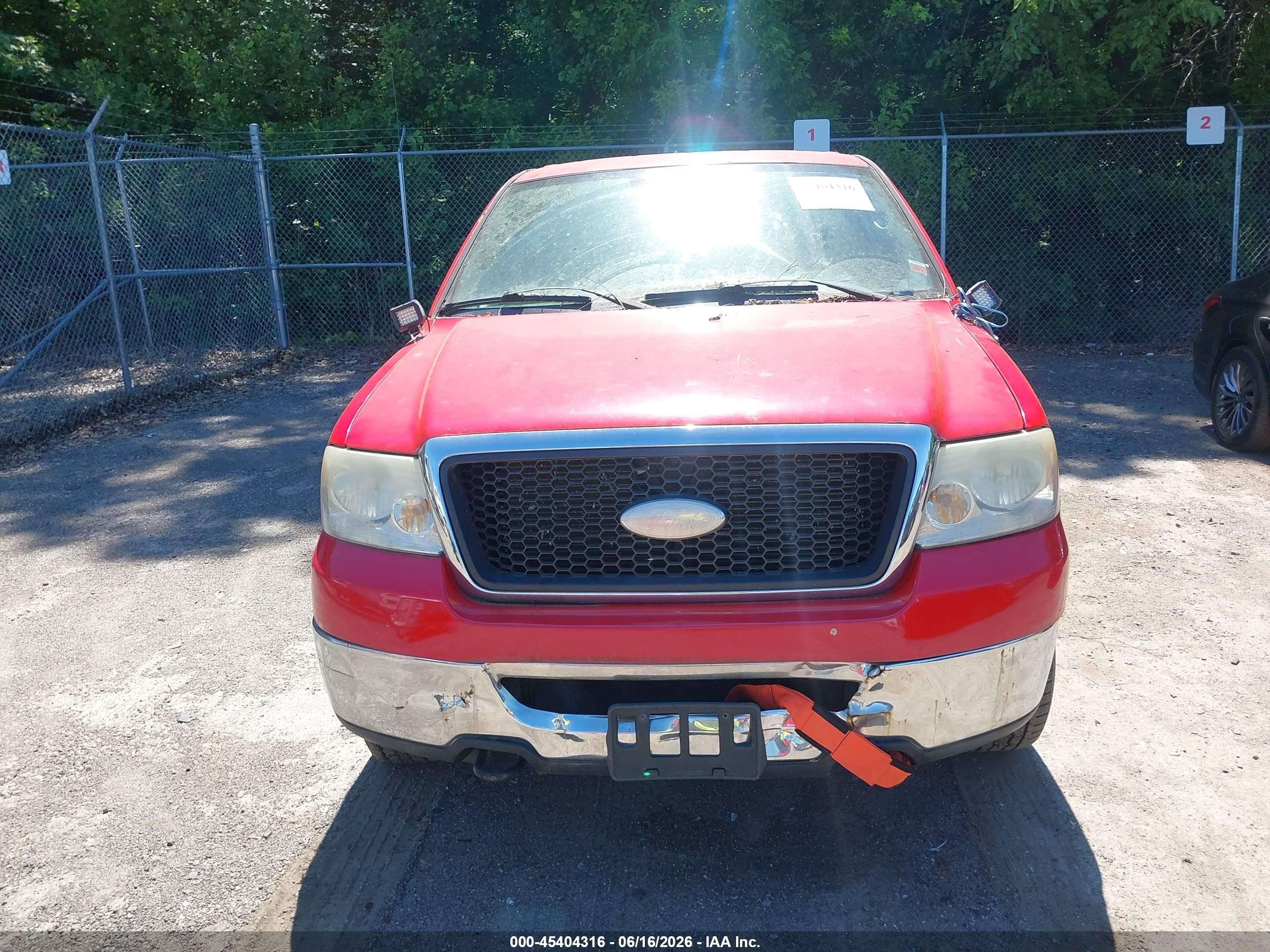 2007 Ford F-150 Xlt Red vin: 1FTRW14W17KC29781