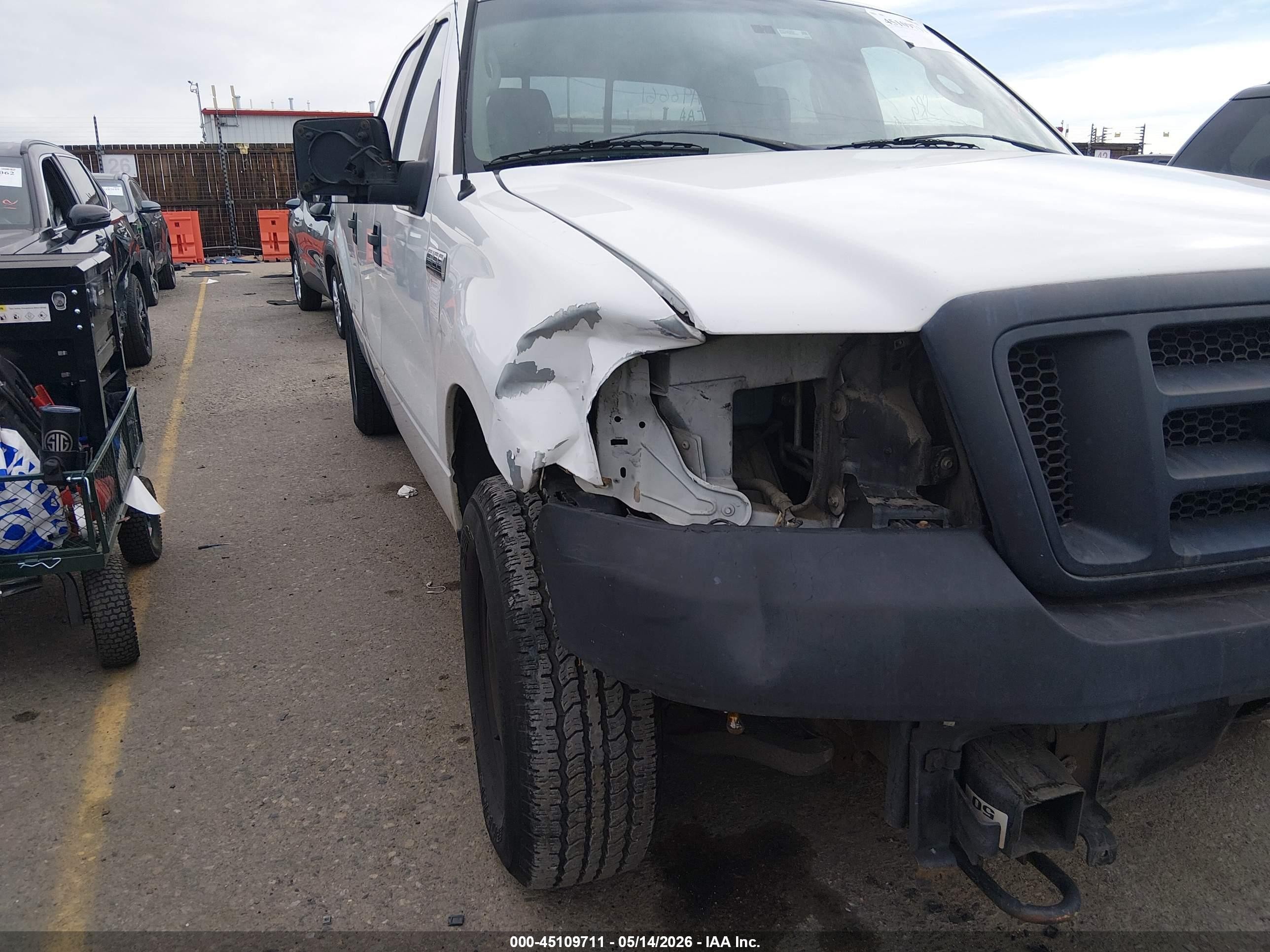 2008 Ford F-150 60th Anniversary/xl/xlt Белый vin: 1FTRW14W18FA96661