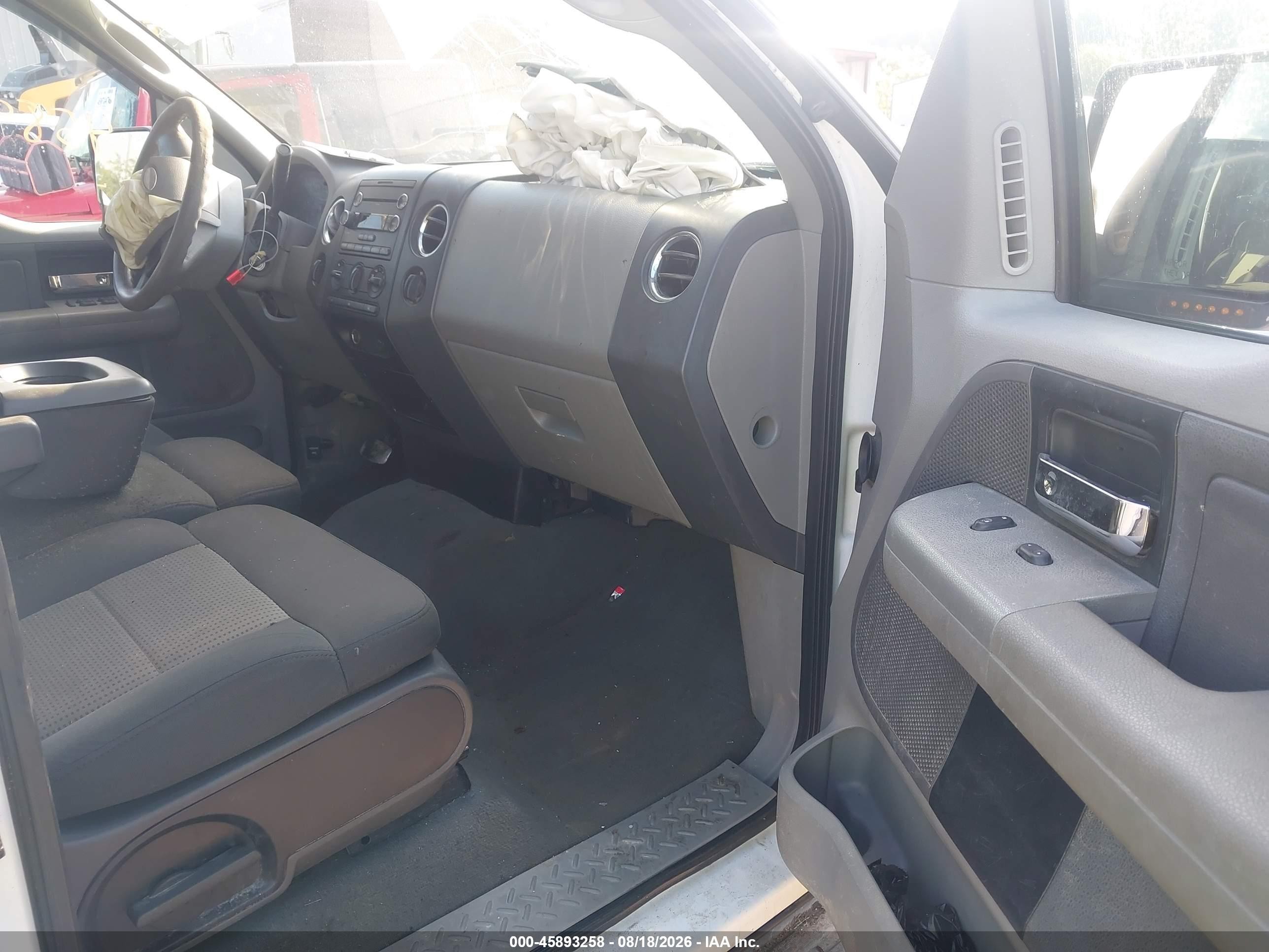 2008 Ford F-150 60th Anniversary/xl/xlt White vin: 1FTRW14W18KC37302