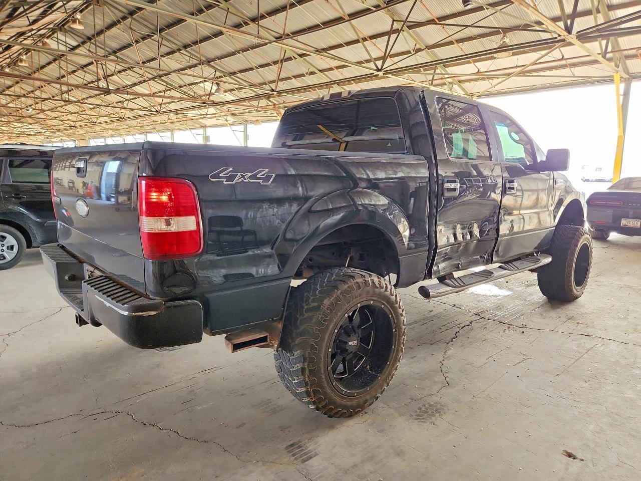 2008 Ford F150 Supercrew Black vin: 1FTRW14W18KC54102