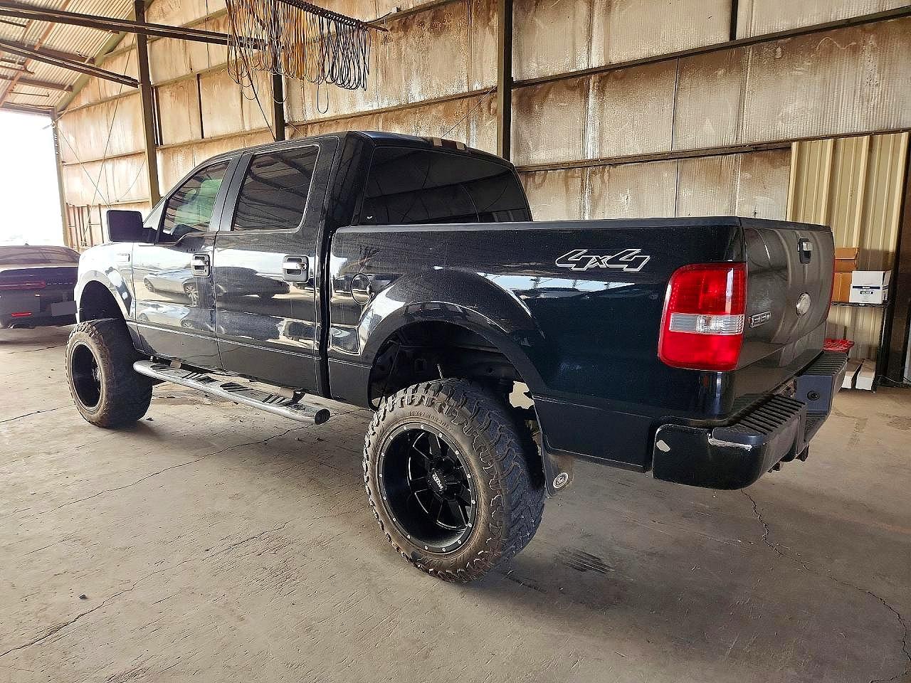 2008 Ford F150 Supercrew Black vin: 1FTRW14W18KC54102