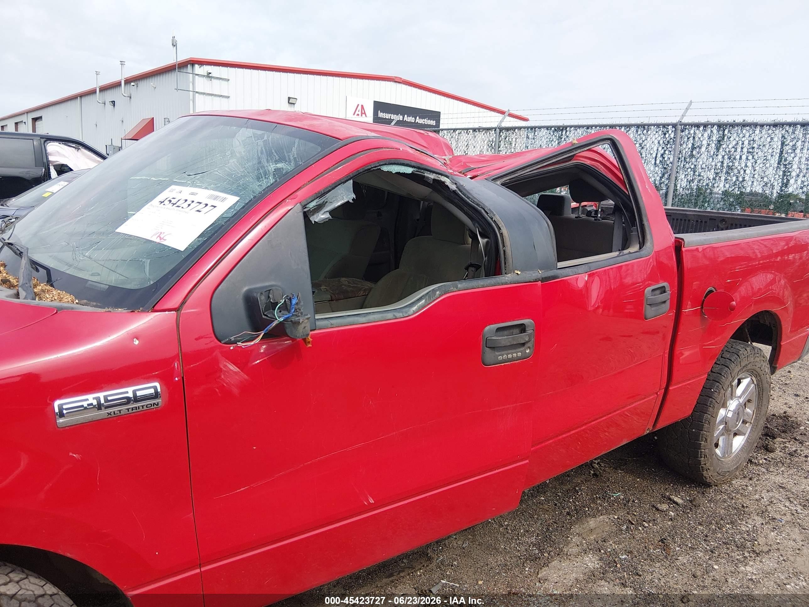 2008 Ford F-150 60th Anniversary/xl/xlt Красный vin: 1FTRW14W28KC53198