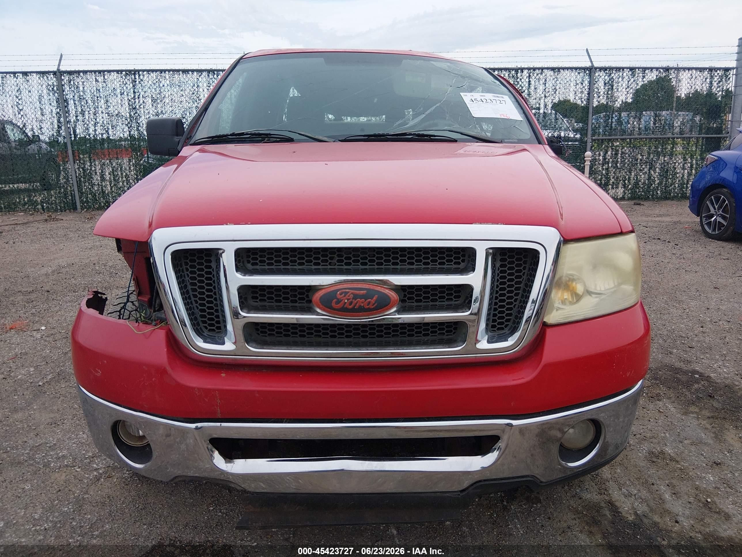 2008 Ford F-150 60th Anniversary/xl/xlt Красный vin: 1FTRW14W28KC53198