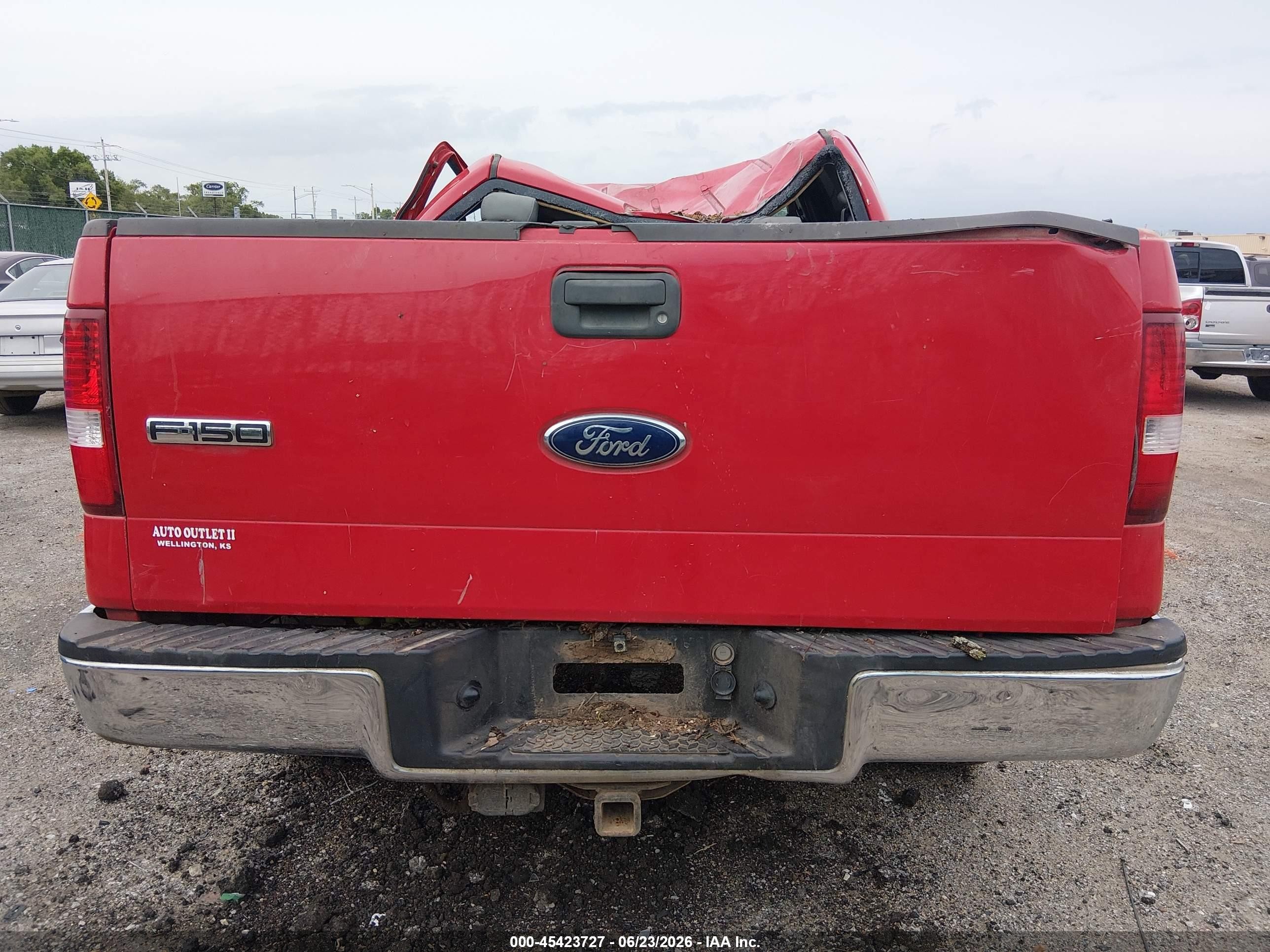 2008 Ford F-150 60th Anniversary/xl/xlt Красный vin: 1FTRW14W28KC53198