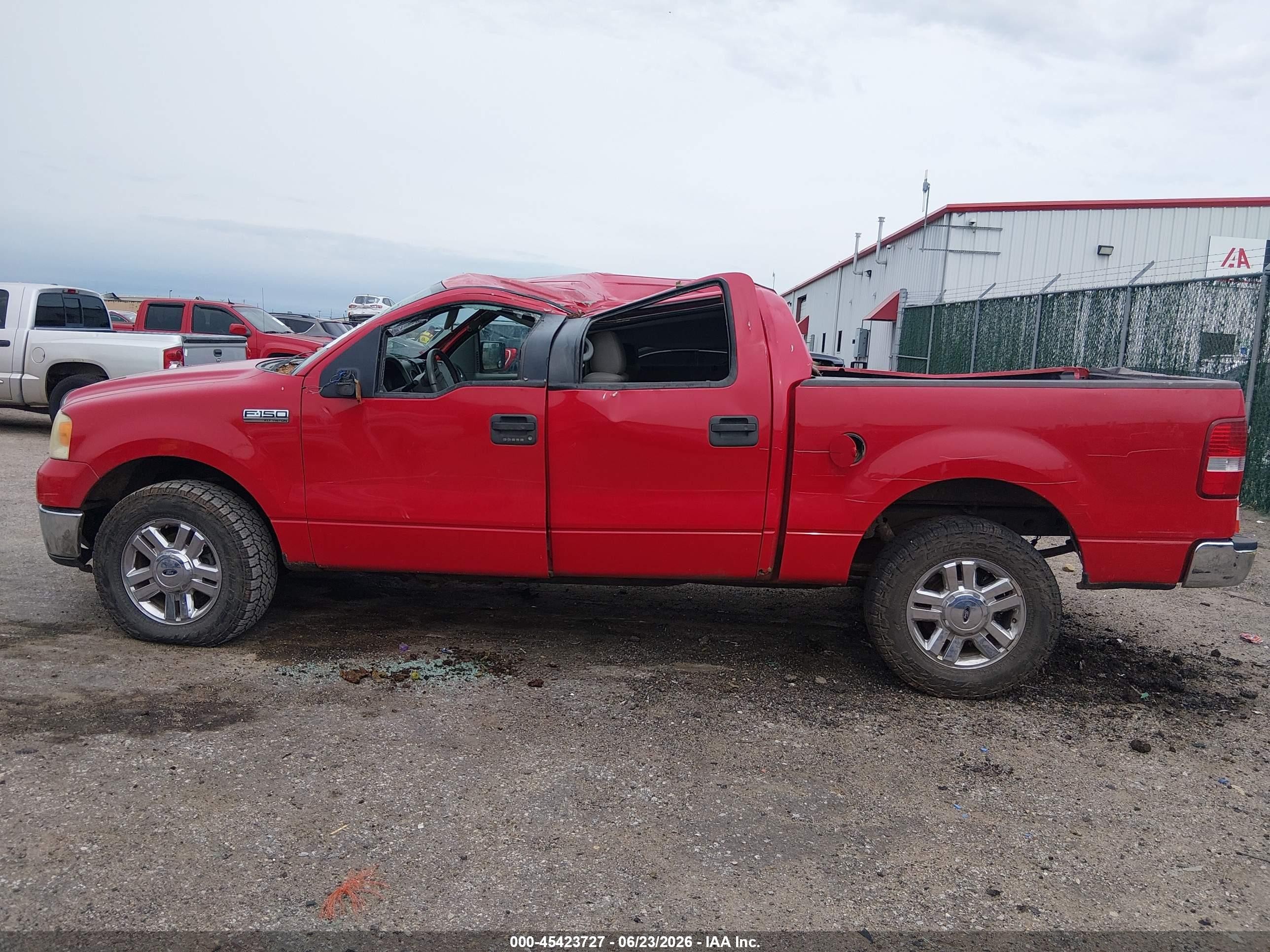 2008 Ford F-150 60th Anniversary/xl/xlt Красный vin: 1FTRW14W28KC53198