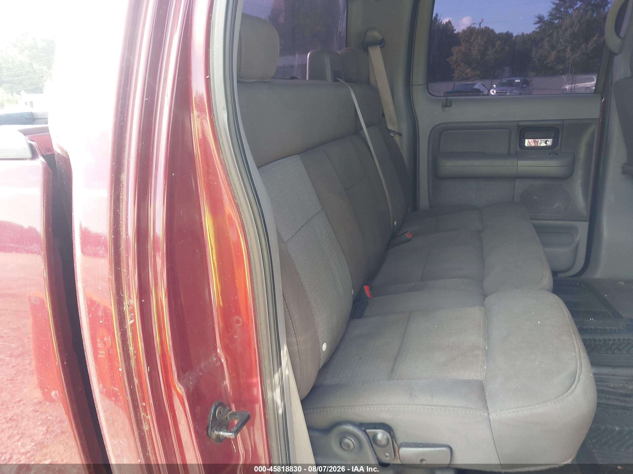 2005 Ford F-150 Xlt Red vin: 1FTRW14W35KE99513