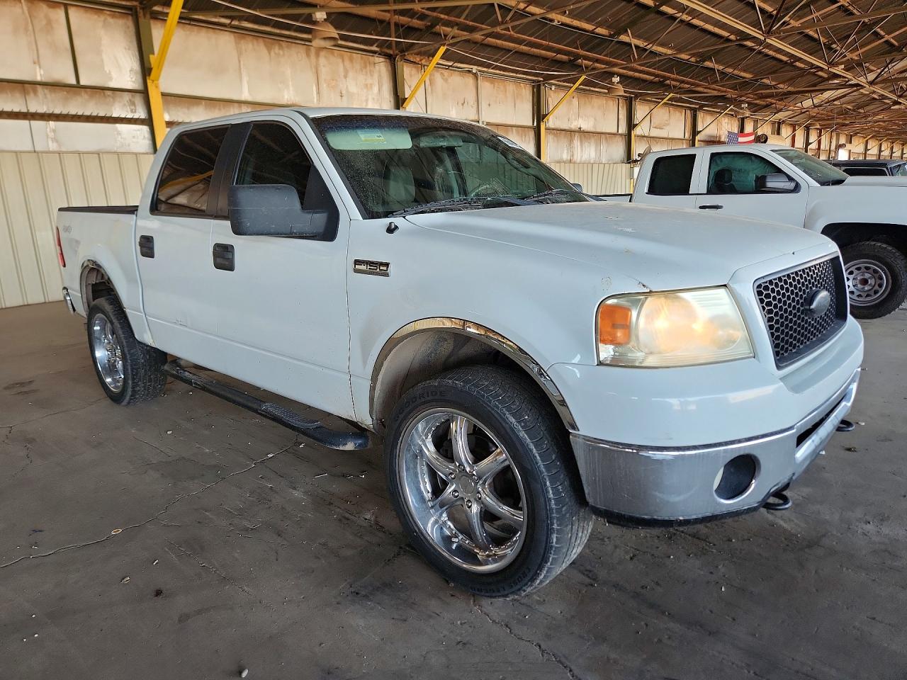 2006 Ford F150 Supercrew White vin: 1FTRW14W36KA62550