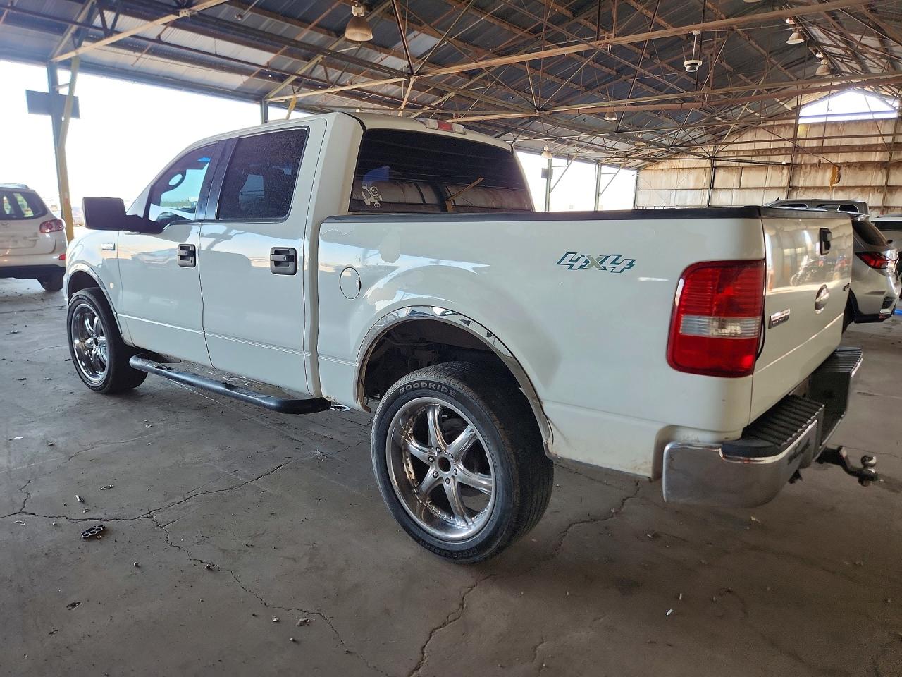 2006 Ford F150 Supercrew White vin: 1FTRW14W36KA62550