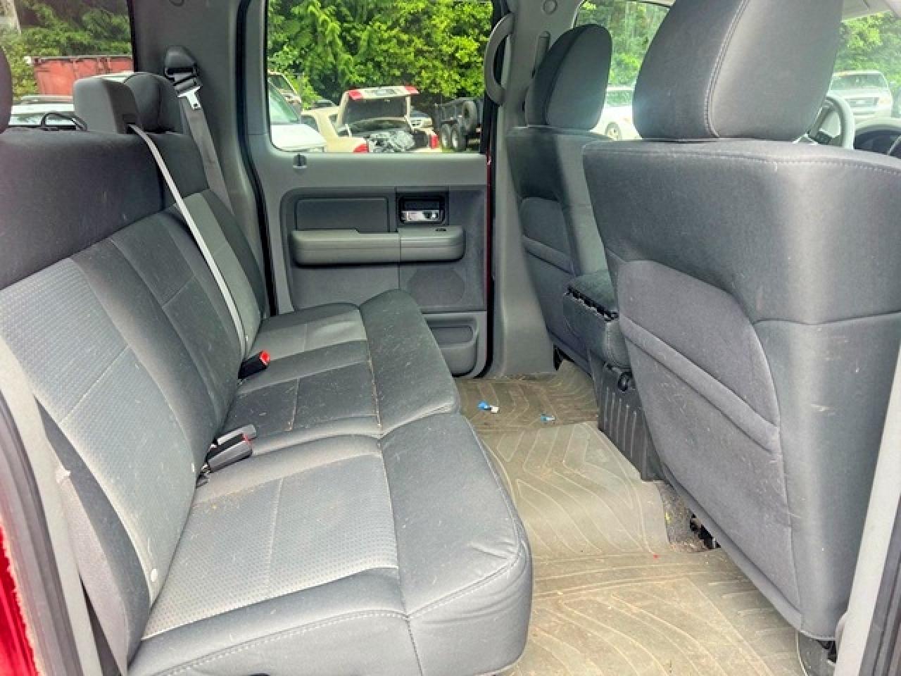 2008 Ford F150 Supercrew Maroon vin: 1FTRW14W38FB54558