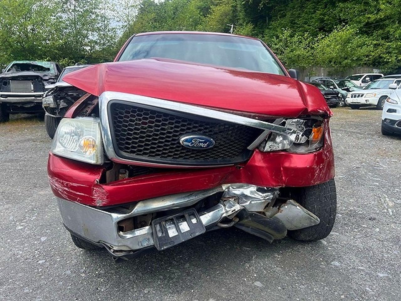 2008 Ford F150 Supercrew Maroon vin: 1FTRW14W38FB54558