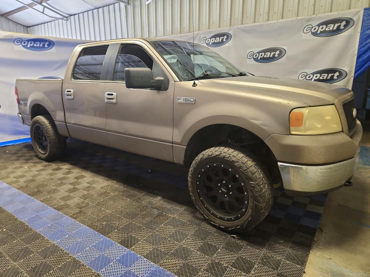 2006 Ford F150 Supercrew Tan vin: 1FTRW14W46FB36020
