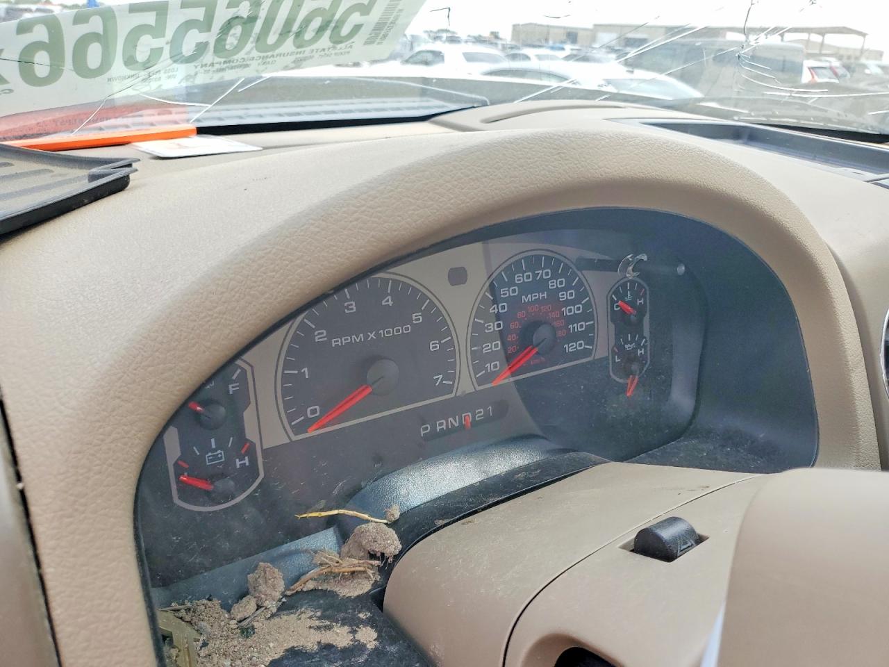 2008 Ford F150 Supercrew Tan vin: 1FTRW14W48FB37333