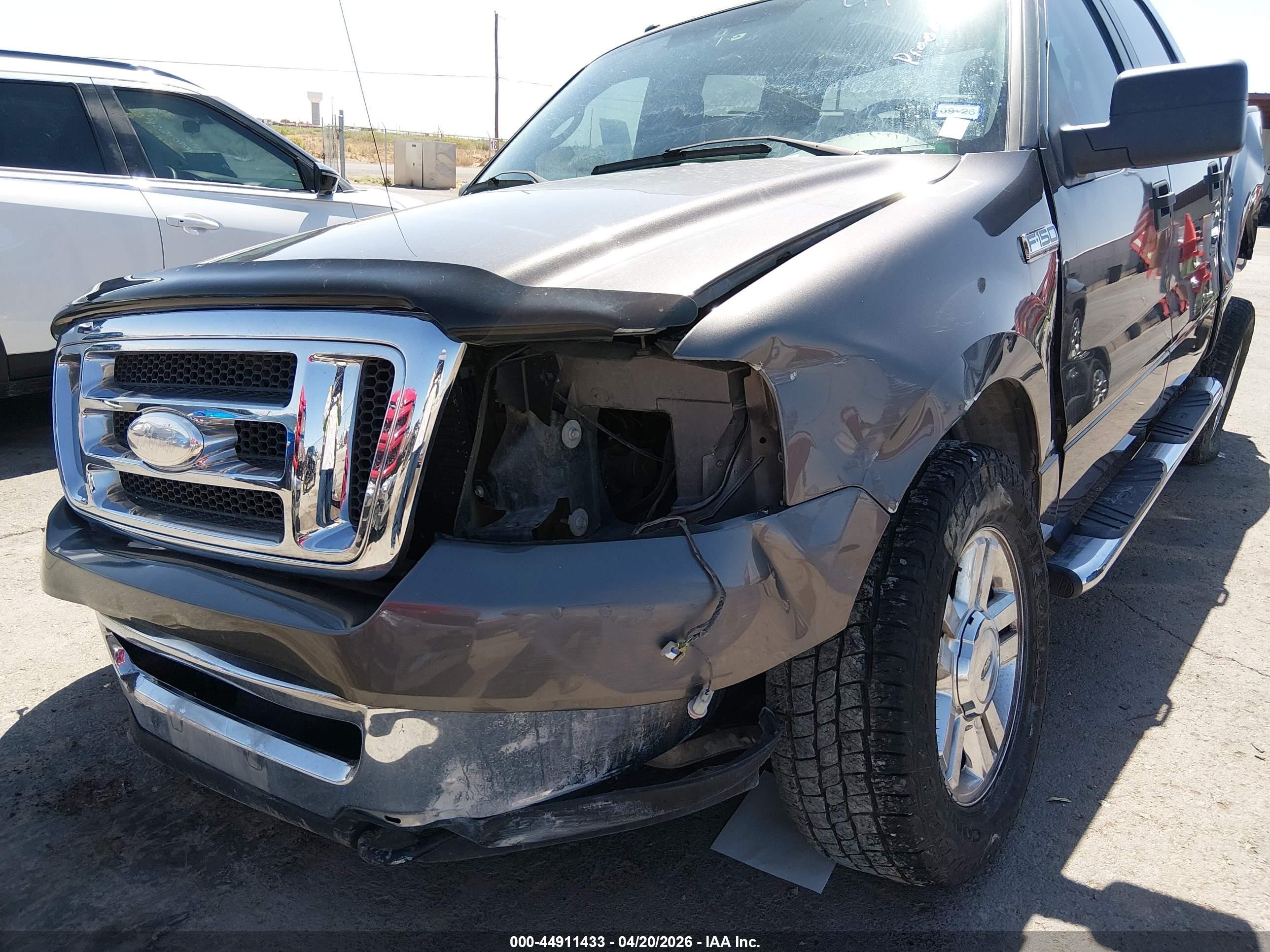 2007 Ford F-150 Xlt Gray vin: 1FTRW14W57KC01952