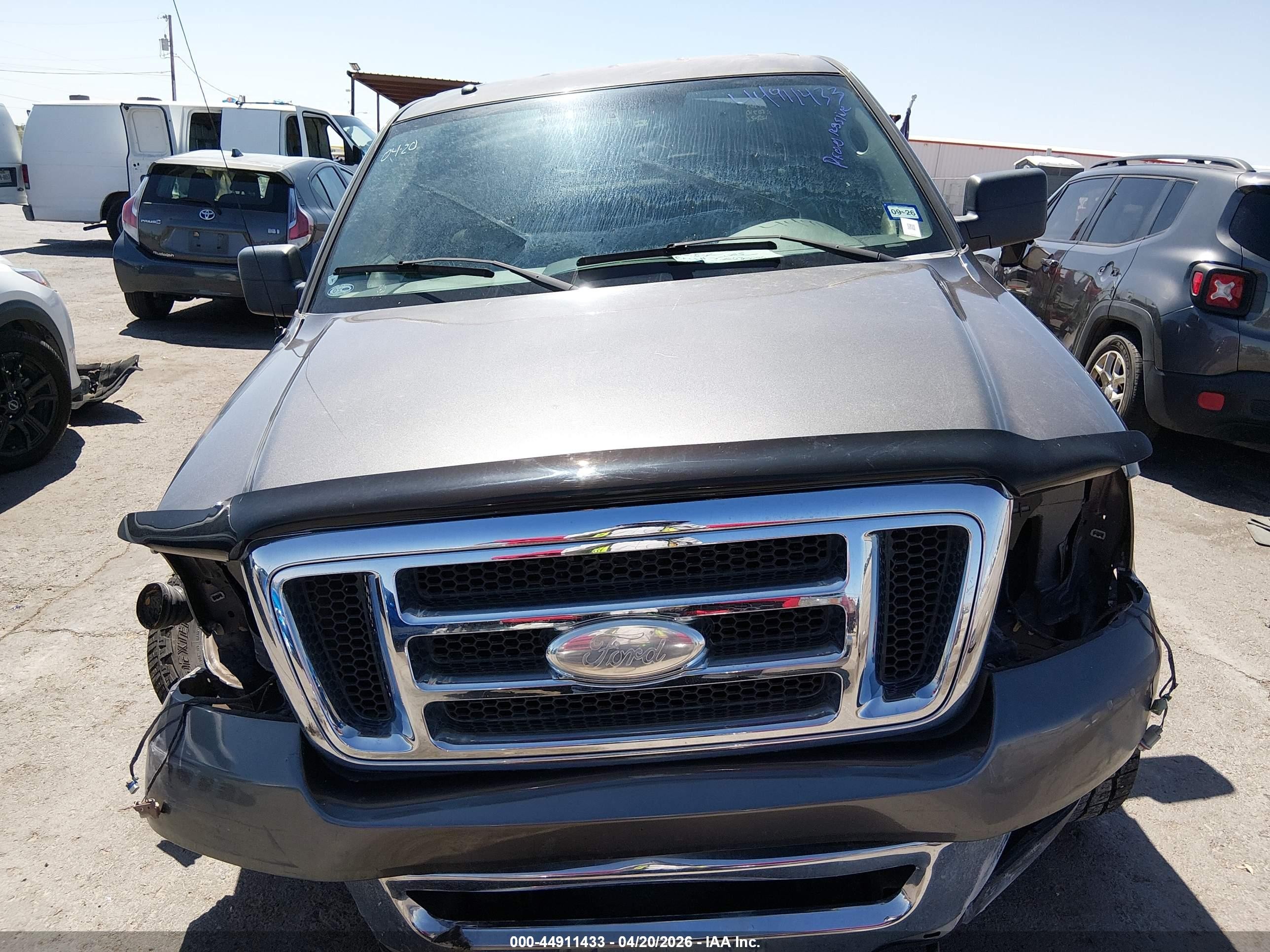 2007 Ford F-150 Xlt Gray vin: 1FTRW14W57KC01952