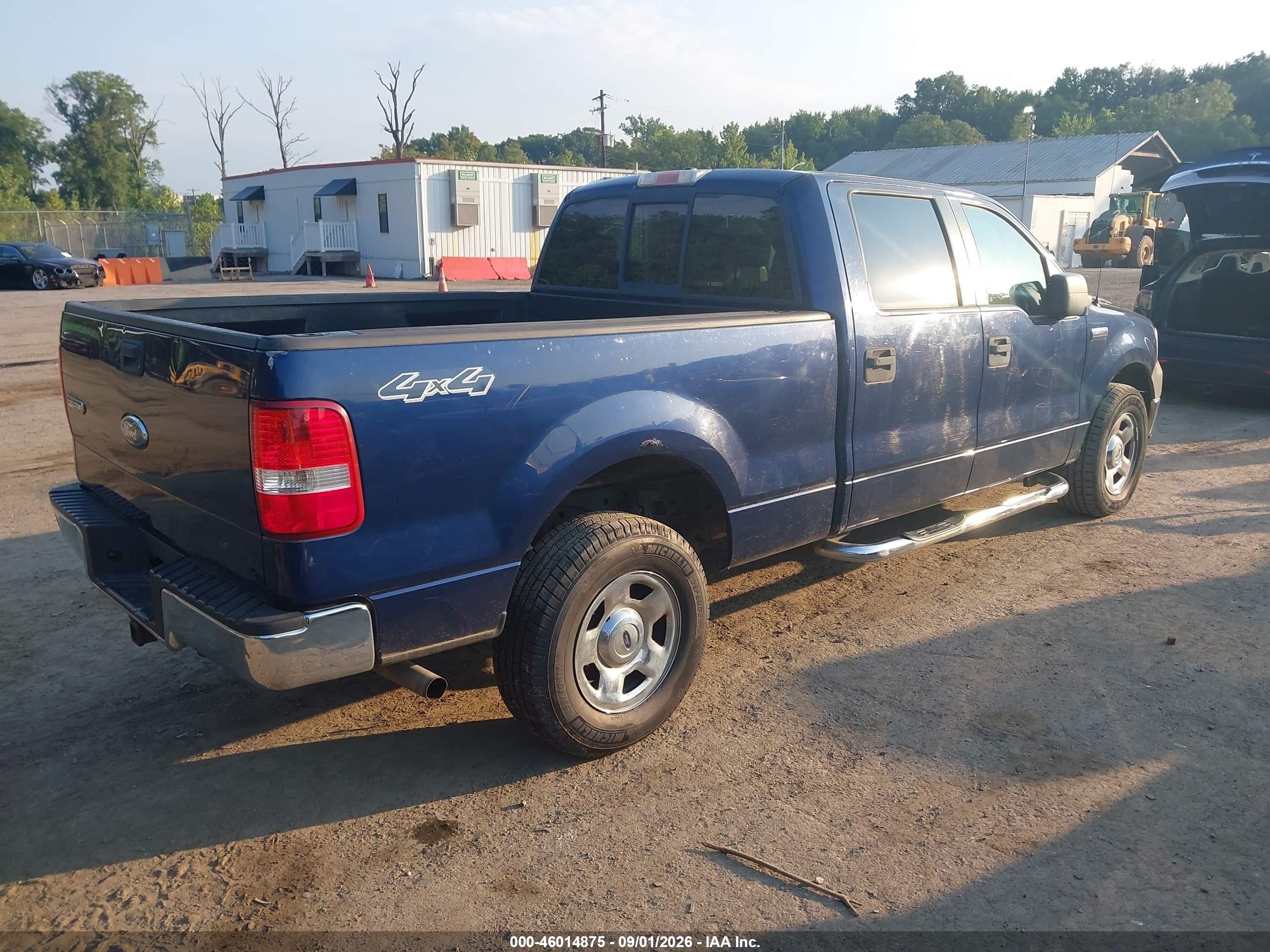 2008 Ford F-150 60th Anniversary/xl/xlt Dark Blue vin: 1FTRW14W58FA08470