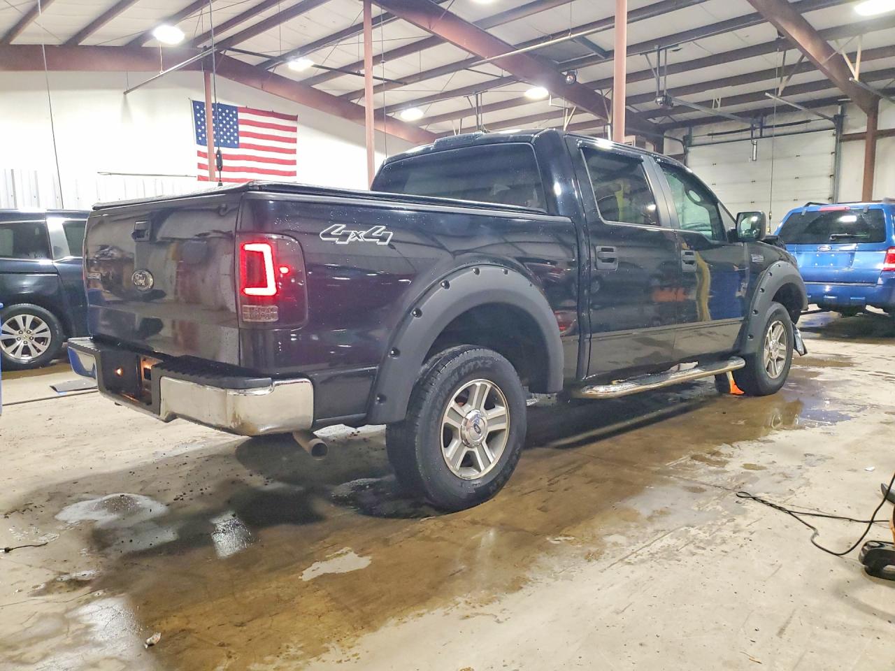 2008 Ford F150 Supercrew Black vin: 1FTRW14W58FB35929