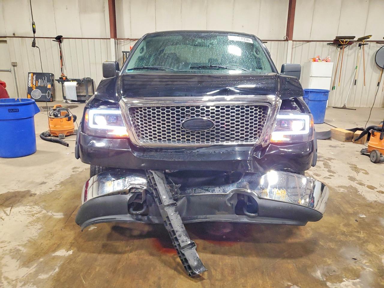 2008 Ford F150 Supercrew Black vin: 1FTRW14W58FB35929