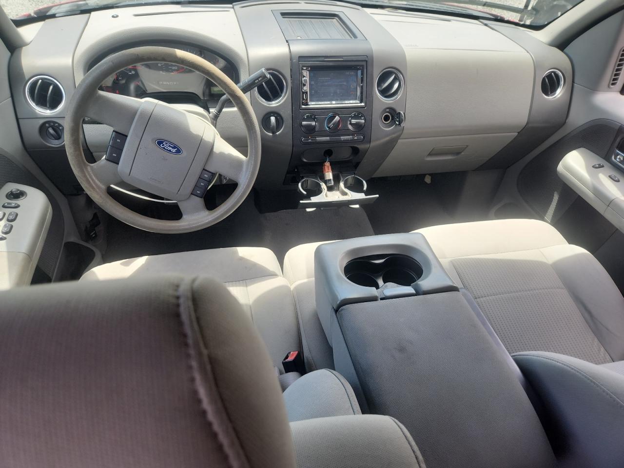 2007 Ford F150 Supercrew Red vin: 1FTRW14W67KA54900