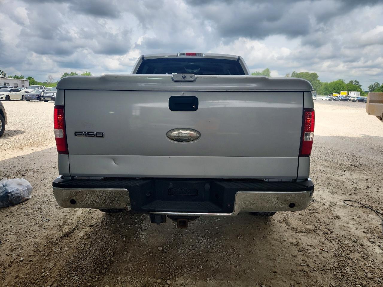 2007 Ford F150 Supercrew Silver vin: 1FTRW14W67KC97719