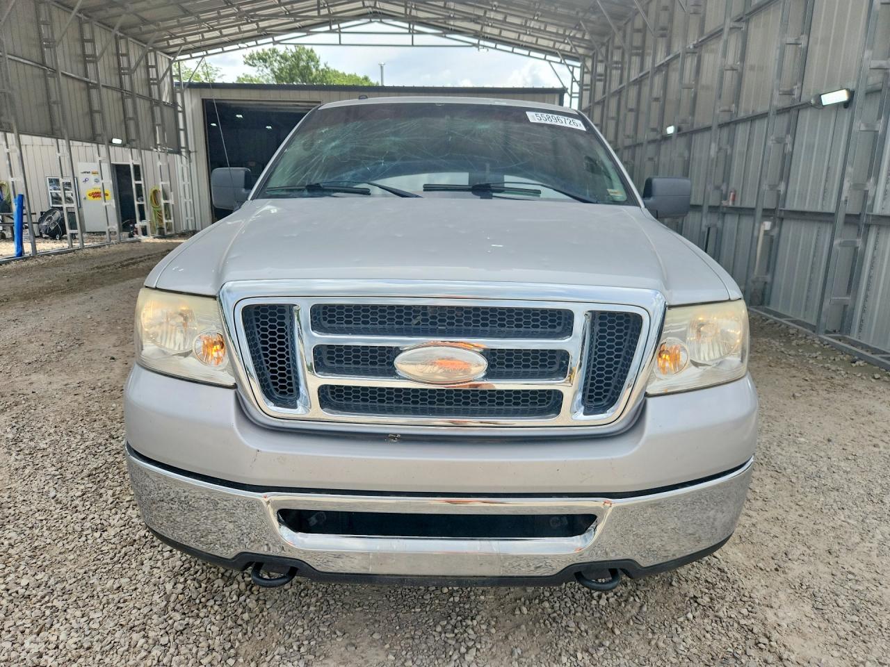 2007 Ford F150 Supercrew Silver vin: 1FTRW14W67KC97719