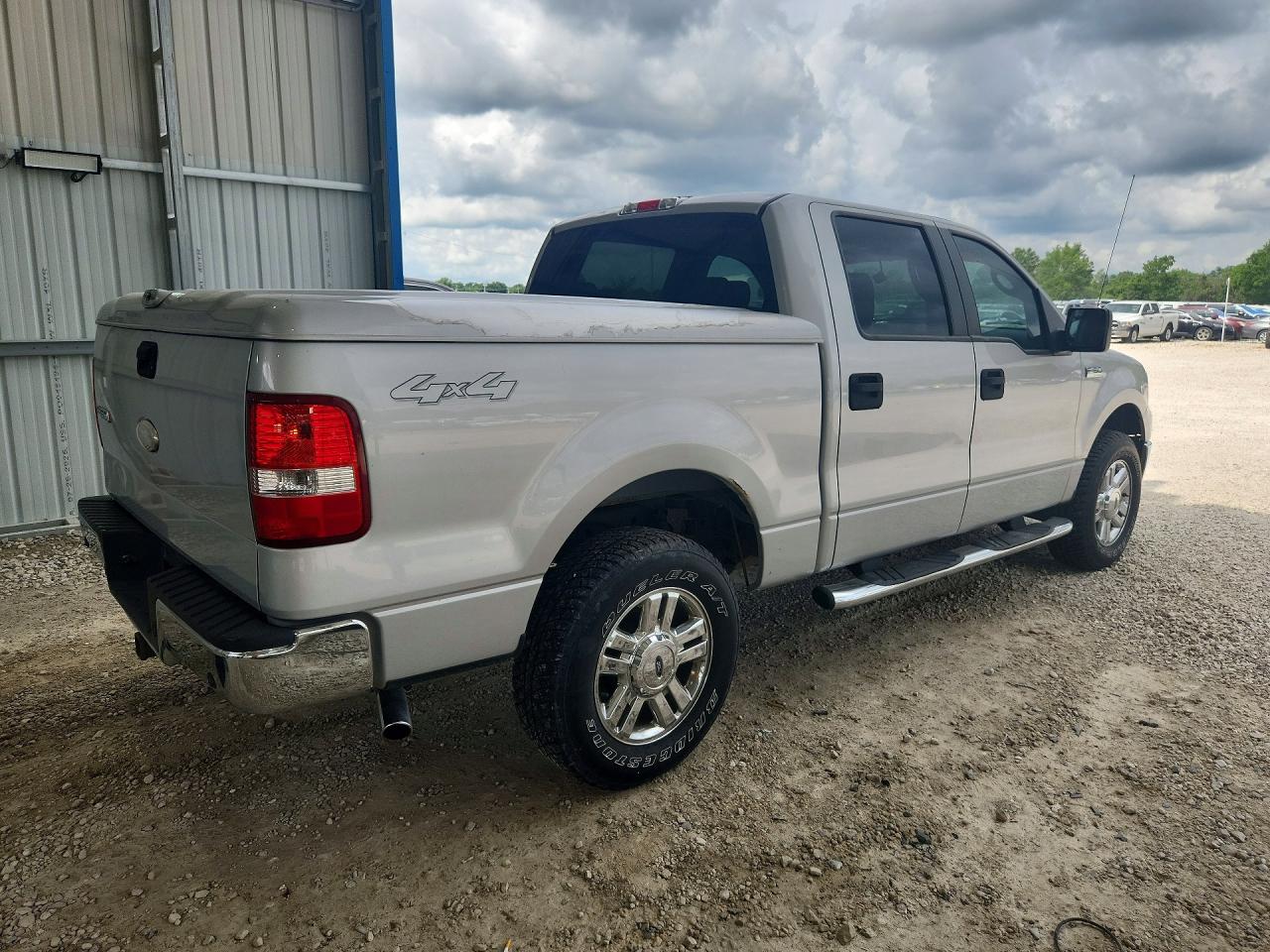 2007 Ford F150 Supercrew Silver vin: 1FTRW14W67KC97719