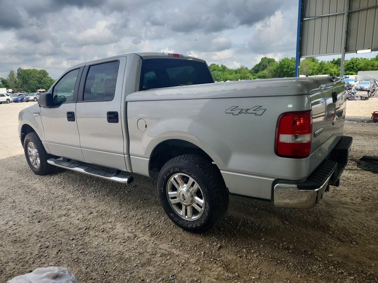 2007 Ford F150 Supercrew Silver vin: 1FTRW14W67KC97719