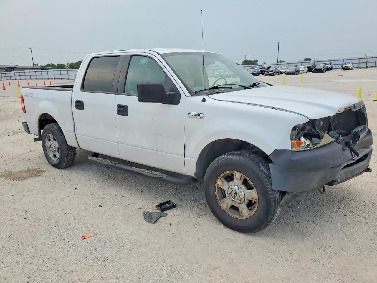 2008 Ford F150 Supercrew White vin: 1FTRW14W68FA27920