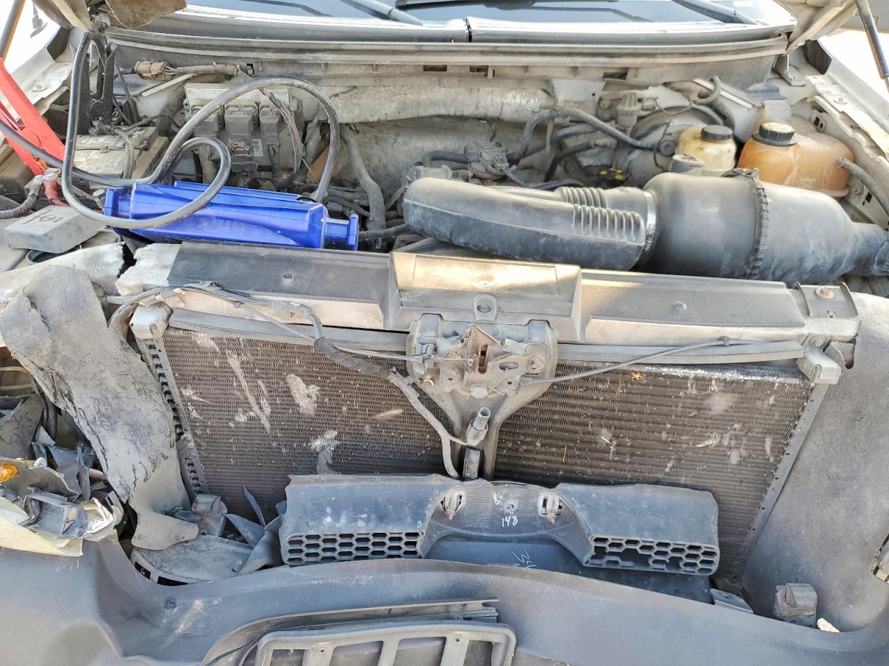 2008 Ford F150 Supercrew White vin: 1FTRW14W68FA27920