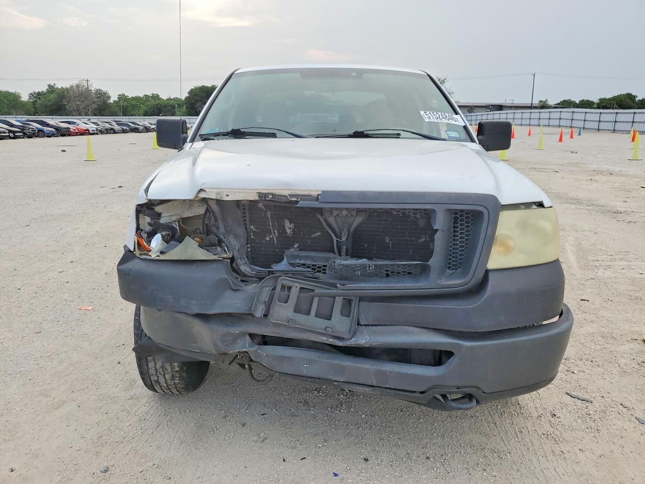 2008 Ford F150 Supercrew White vin: 1FTRW14W68FA27920