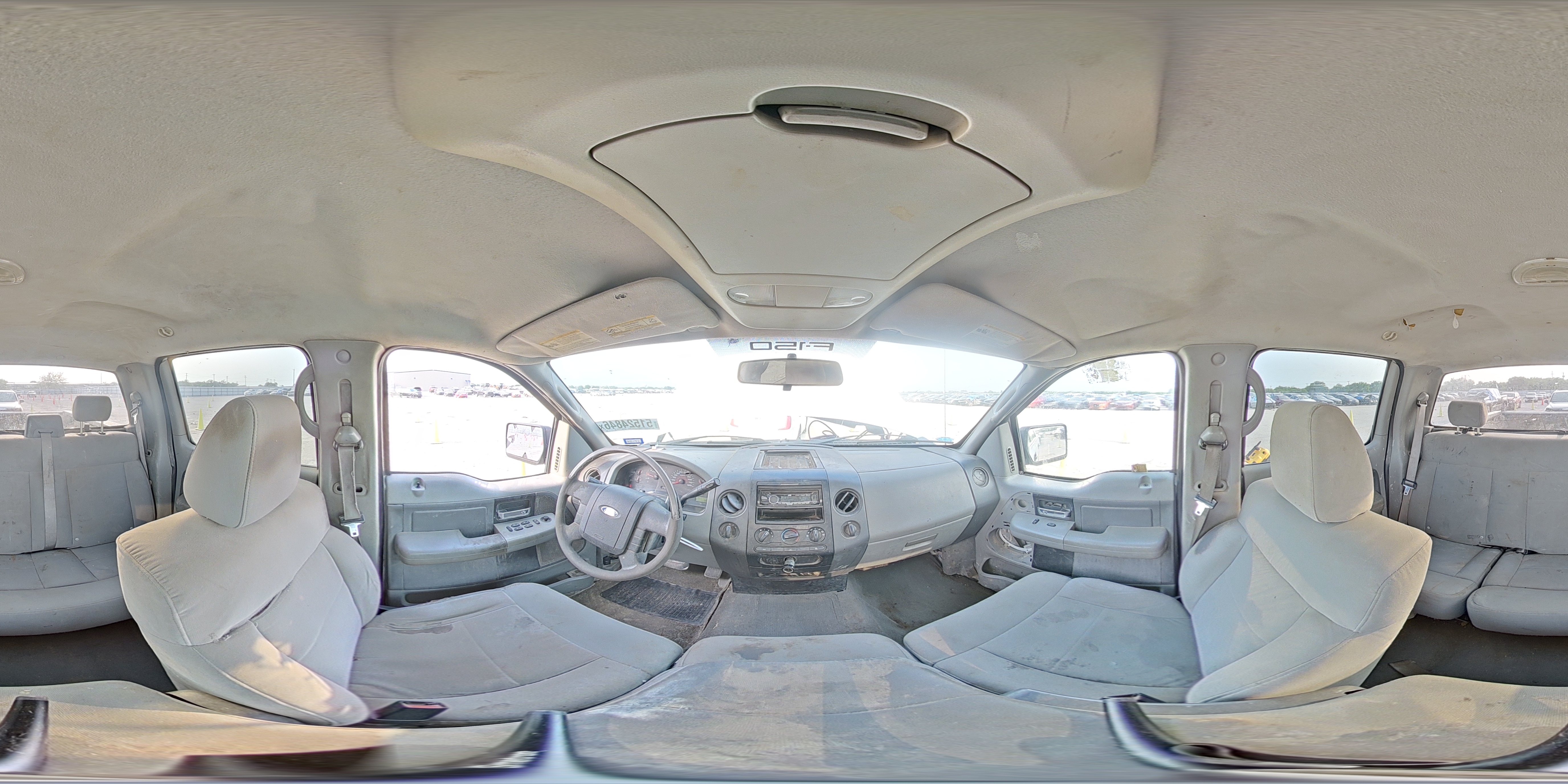 2008 Ford F150 Supercrew White vin: 1FTRW14W68FA27920