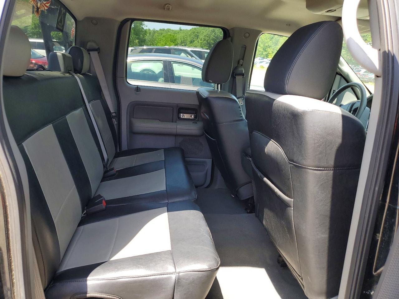 2008 Ford F150 Supercrew Black vin: 1FTRW14W68FB86405