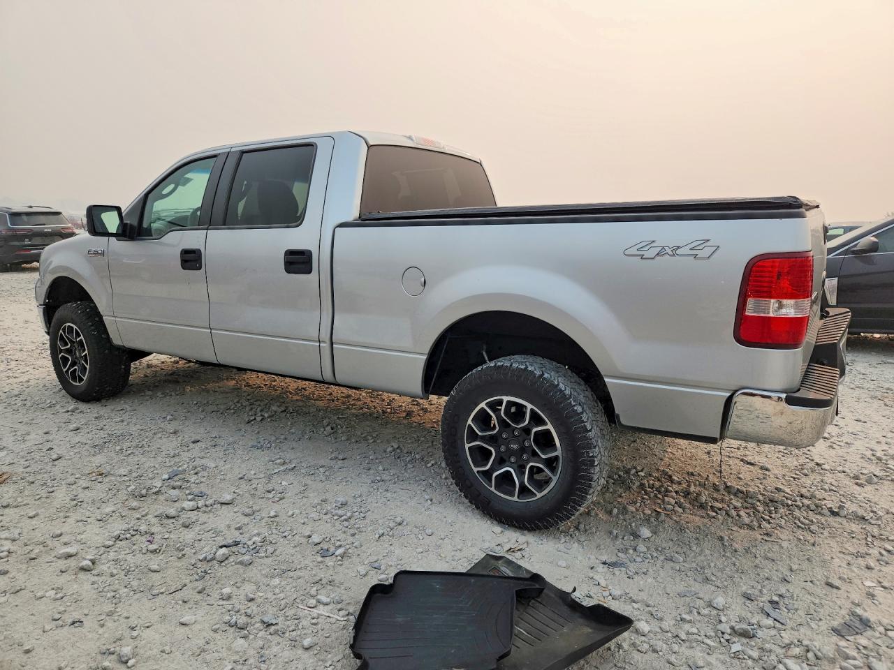 2007 Ford F150 Supercrew Silver vin: 1FTRW14W77FA68457