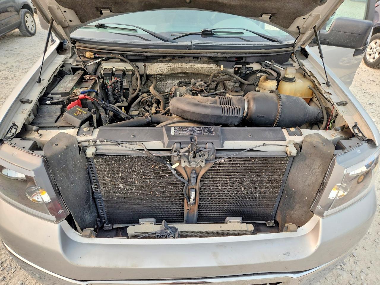 2007 Ford F150 Supercrew Silver vin: 1FTRW14W77FA68457
