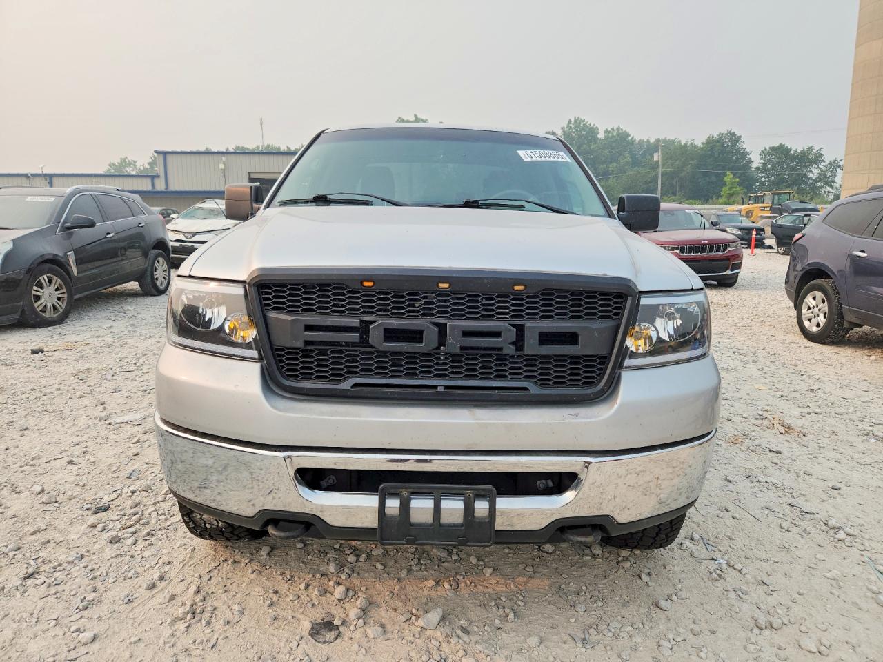 2007 Ford F150 Supercrew Silver vin: 1FTRW14W77FA68457
