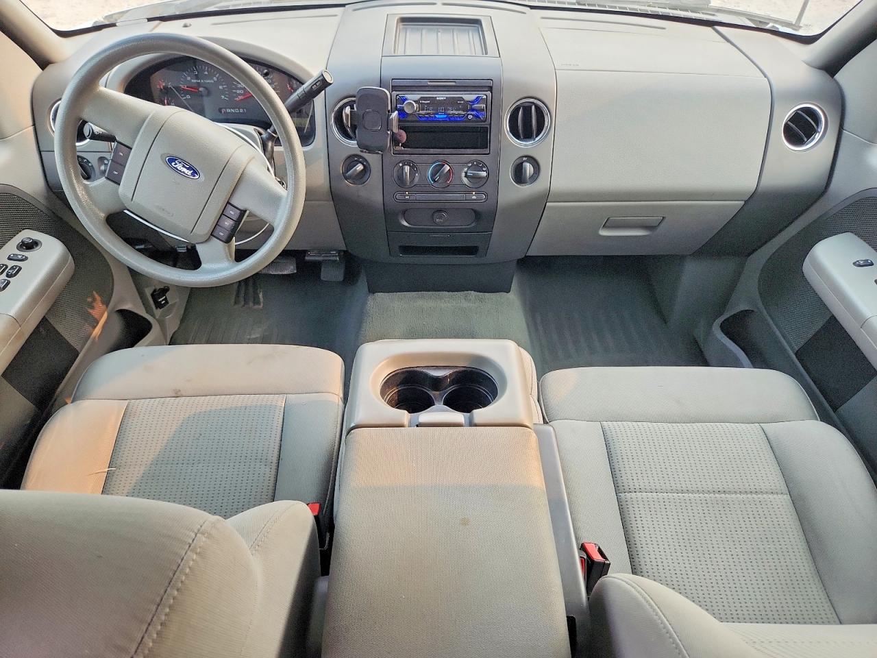 2007 Ford F150 Supercrew Silver vin: 1FTRW14W77FA68457