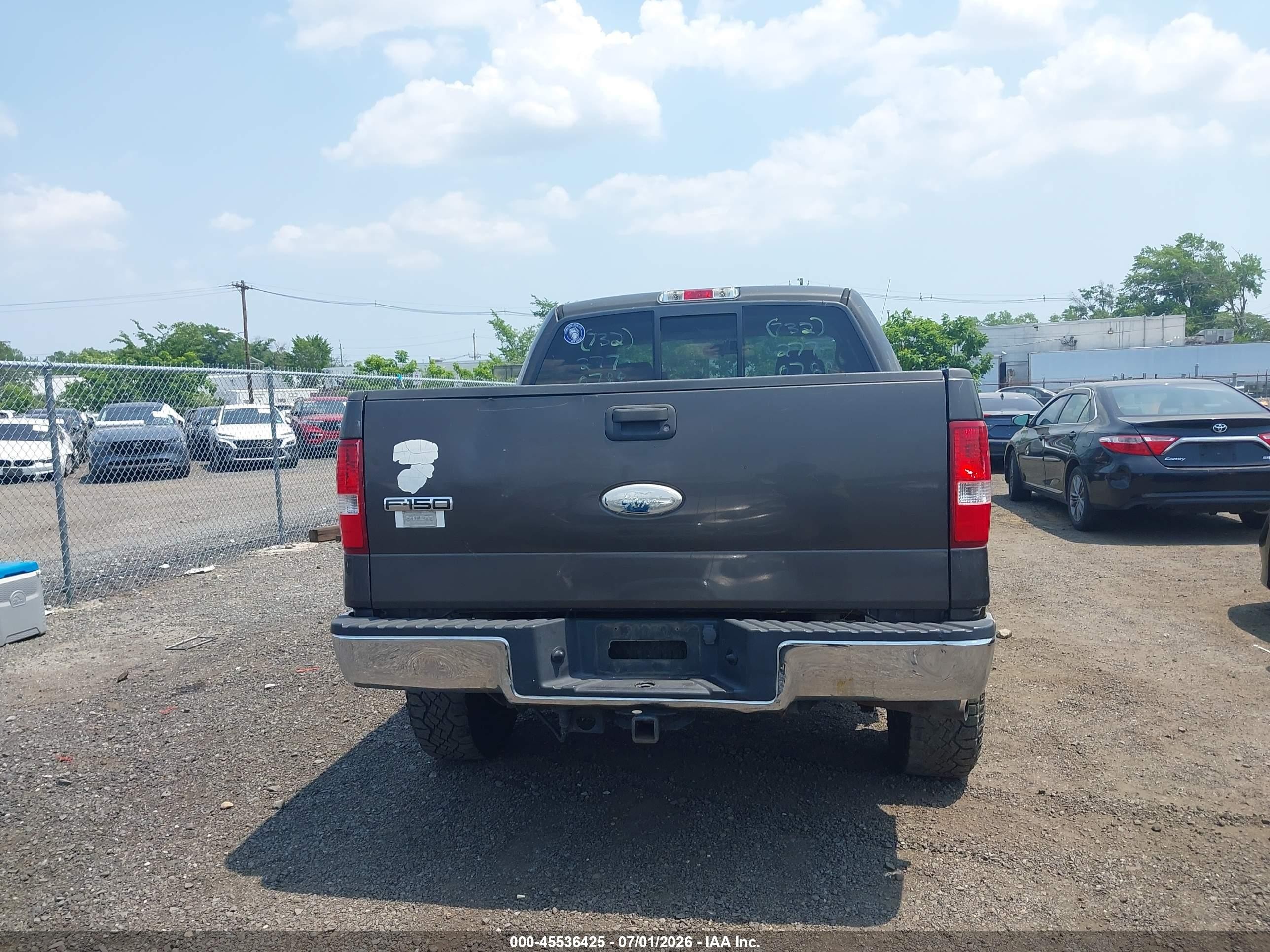 2007 Ford F-150 Xlt Gray vin: 1FTRW14W77FB27295