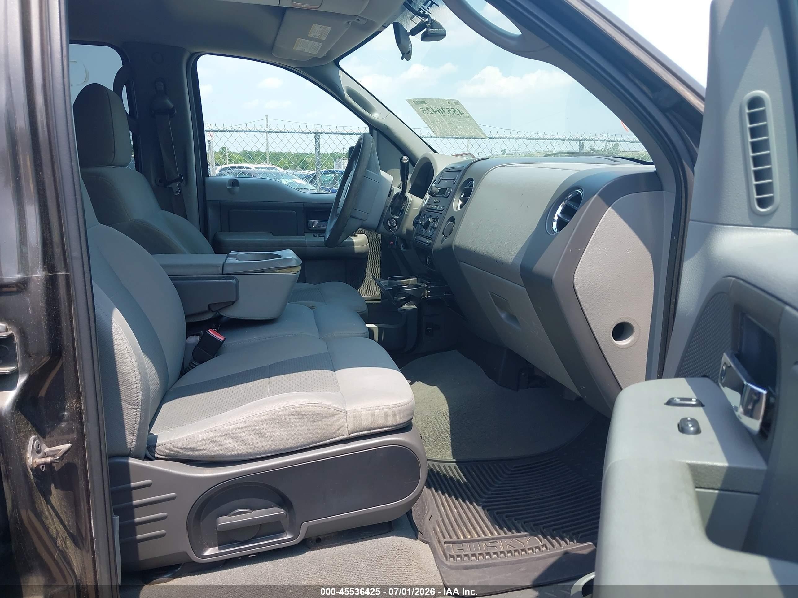 2007 Ford F-150 Xlt Gray vin: 1FTRW14W77FB27295