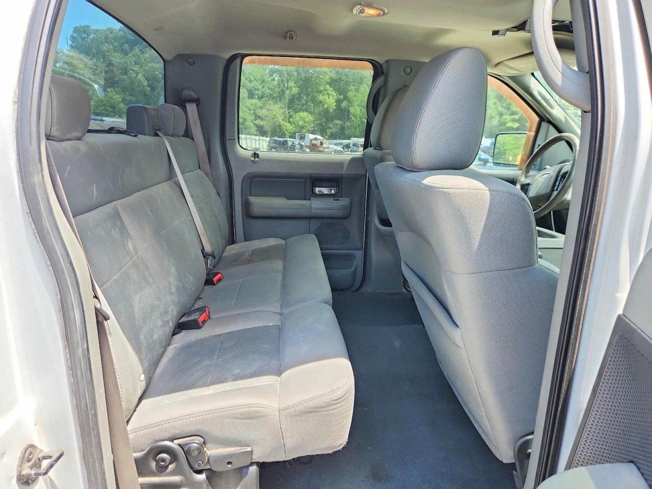 2007 Ford F150 Supercrew White vin: 1FTRW14W77KC31955