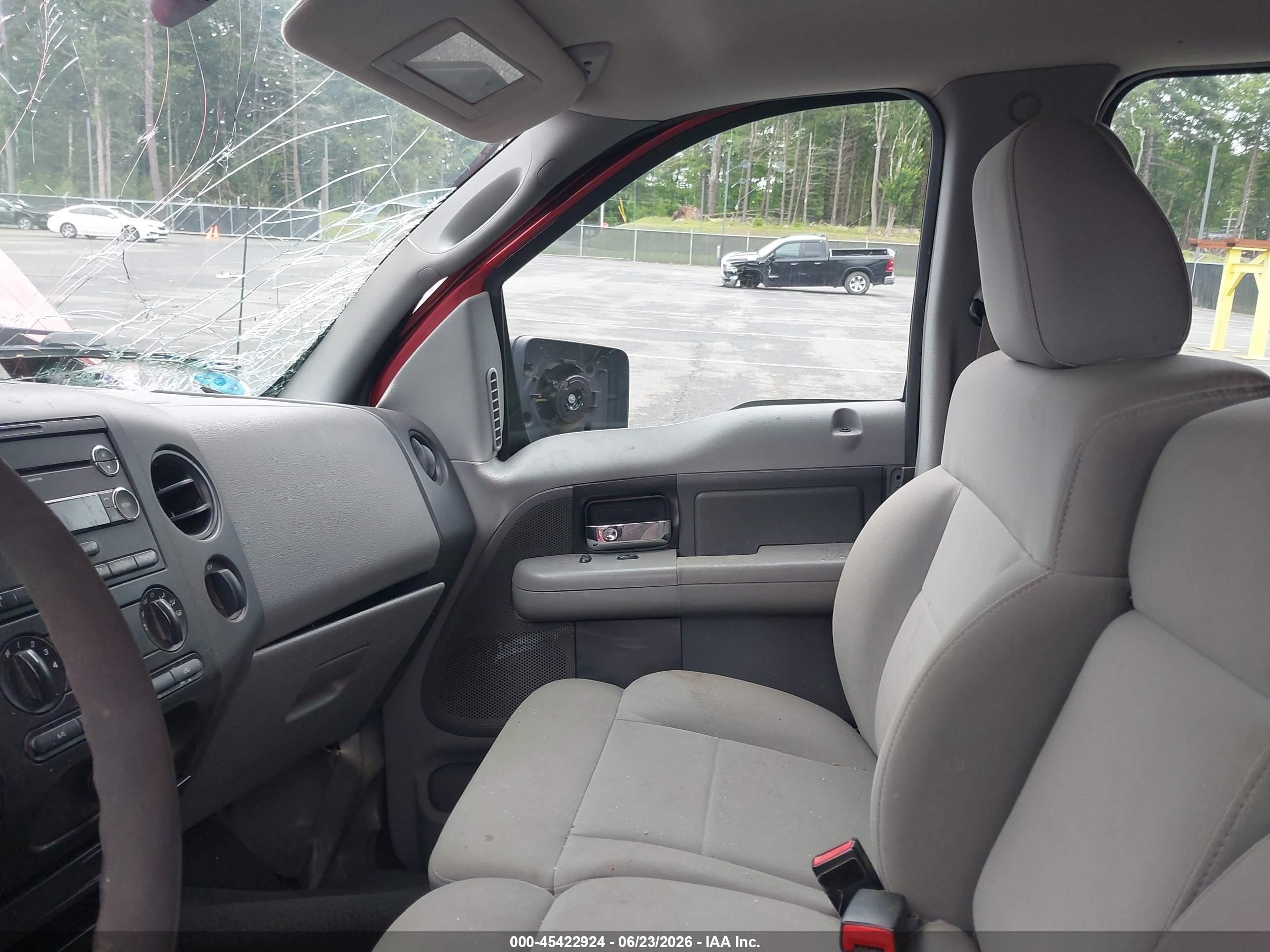 2008 Ford F-150 60th Anniversary/xl/xlt Red vin: 1FTRW14W78FB88485