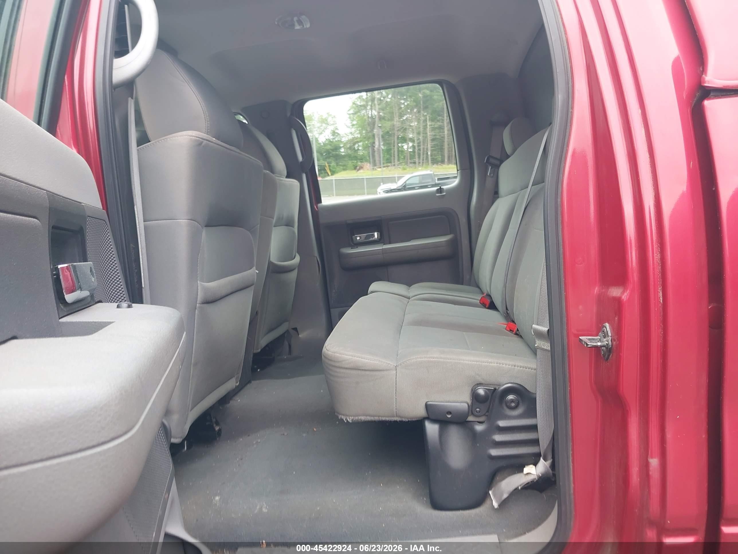 2008 Ford F-150 60th Anniversary/xl/xlt Red vin: 1FTRW14W78FB88485