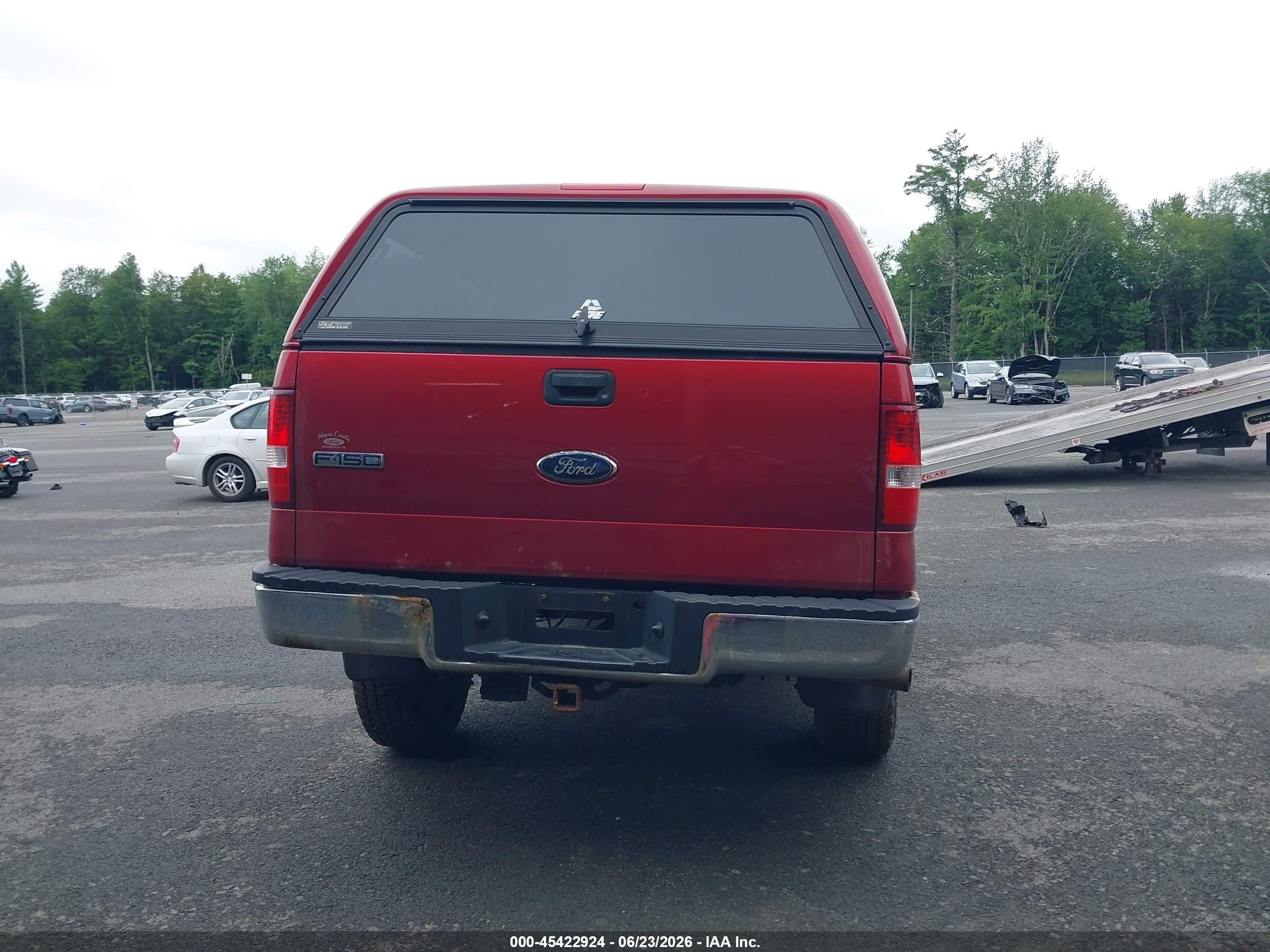 2008 Ford F-150 60th Anniversary/xl/xlt Red vin: 1FTRW14W78FB88485