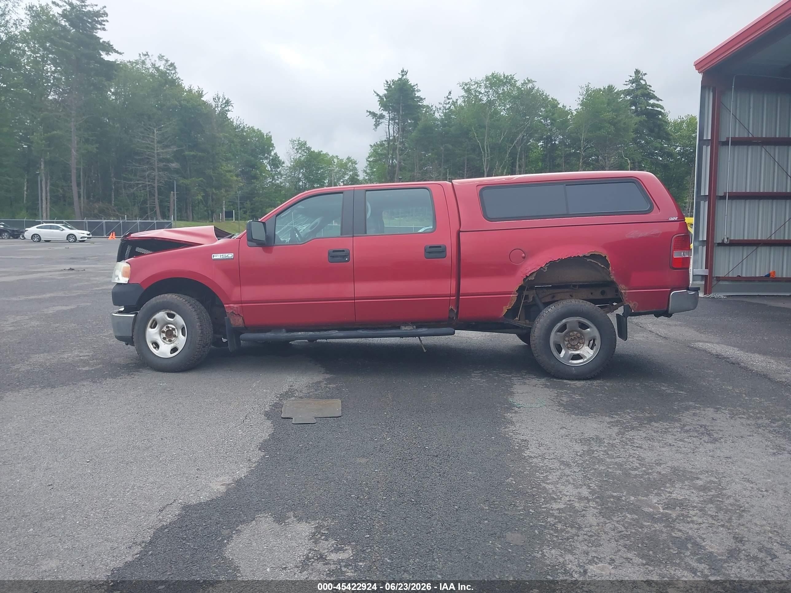 2008 Ford F-150 60th Anniversary/xl/xlt Red vin: 1FTRW14W78FB88485