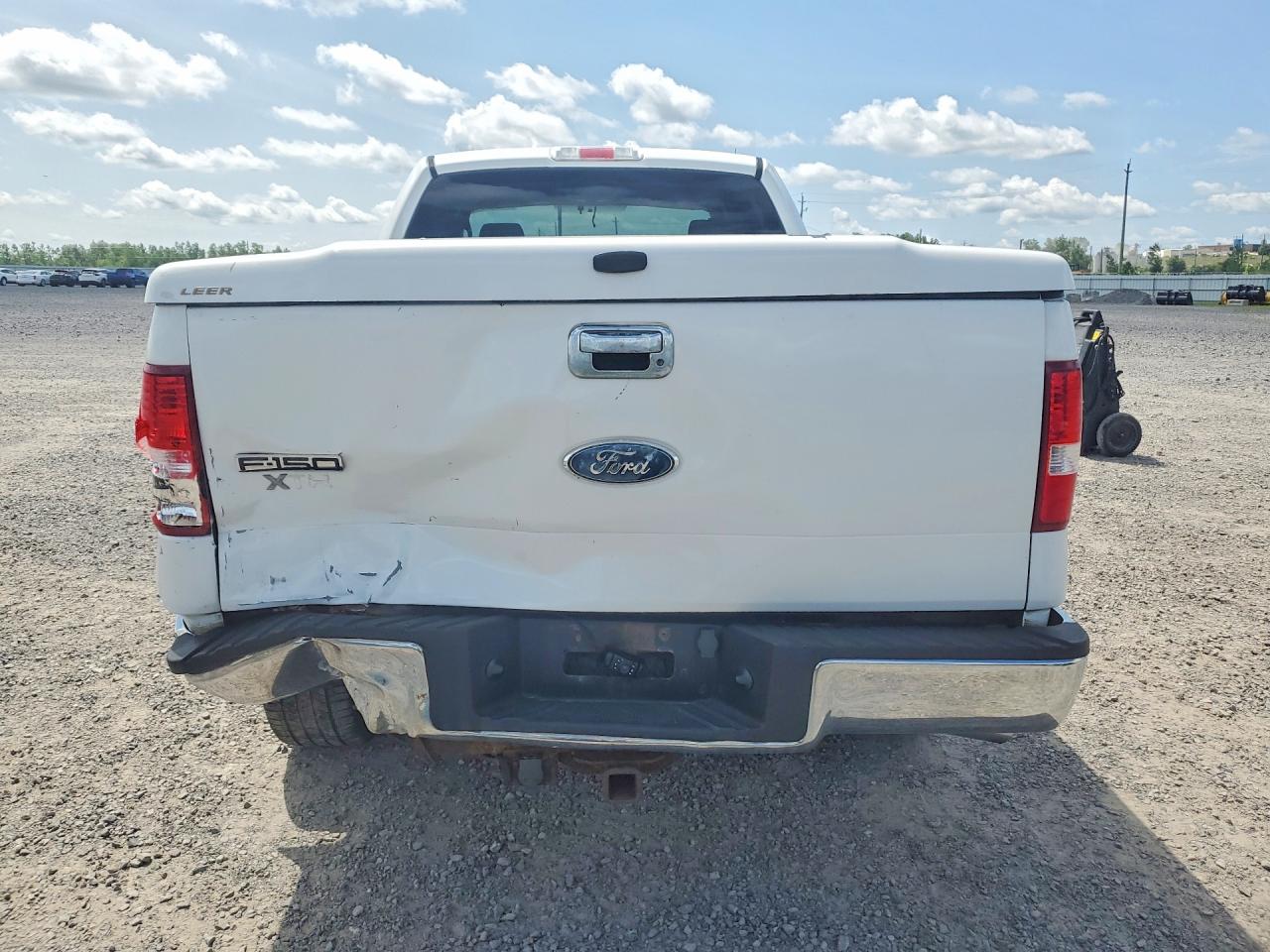 2007 Ford F150 Supercrew White vin: 1FTRW14W87FB49631