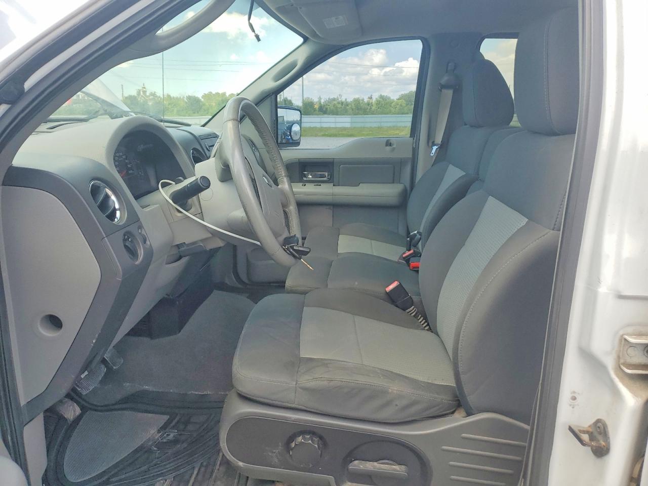 2007 Ford F150 Supercrew White vin: 1FTRW14W87FB49631