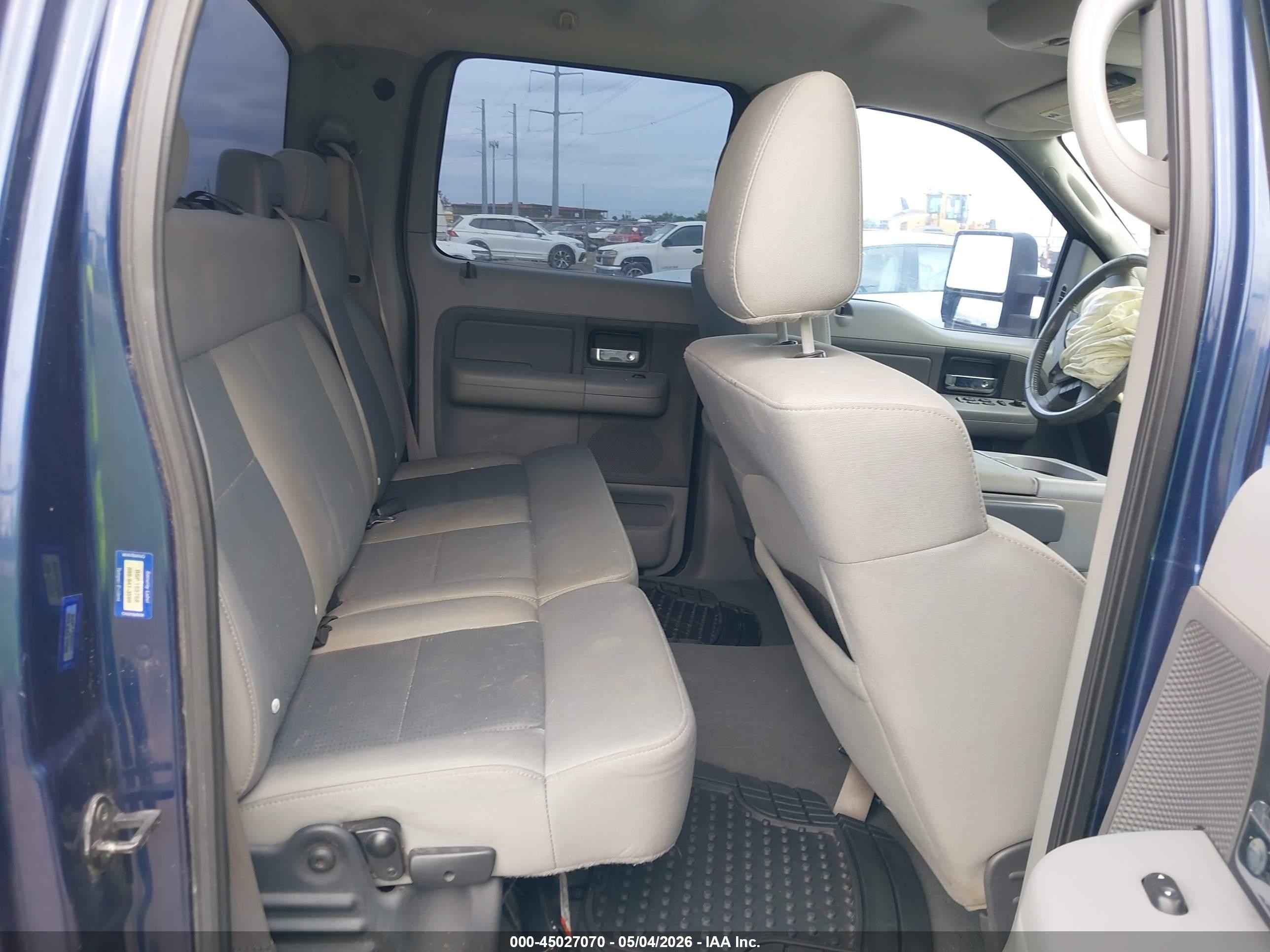 2007 Ford F-150 Xlt Blue vin: 1FTRW14W87KC38767