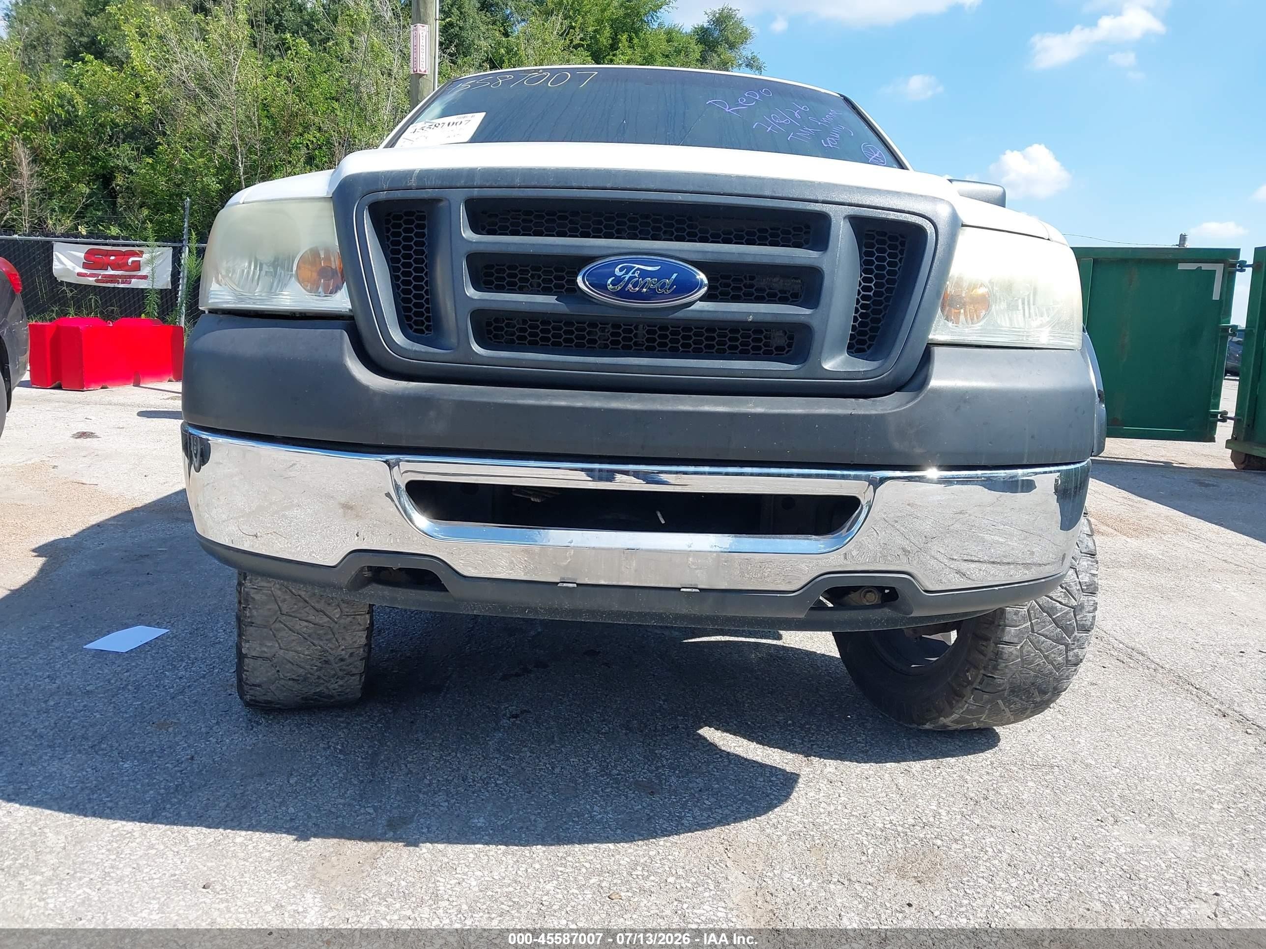 2008 Ford F-150 60th Anniversary/xl/xlt White vin: 1FTRW14W88FC07285