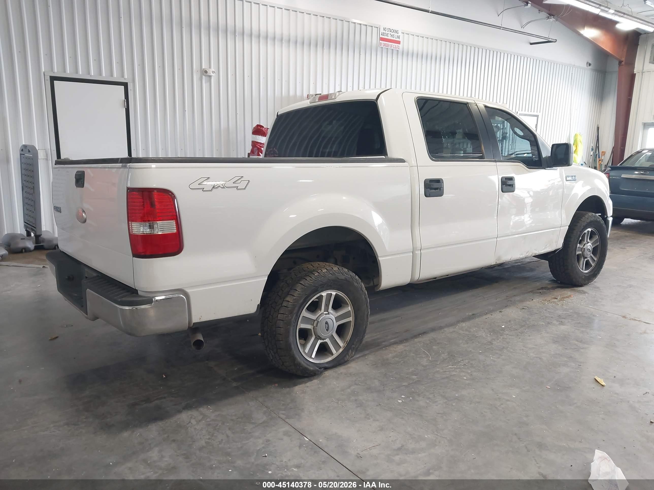 2006 Ford F-150 Xlt Белый vin: 1FTRW14W96KC17585