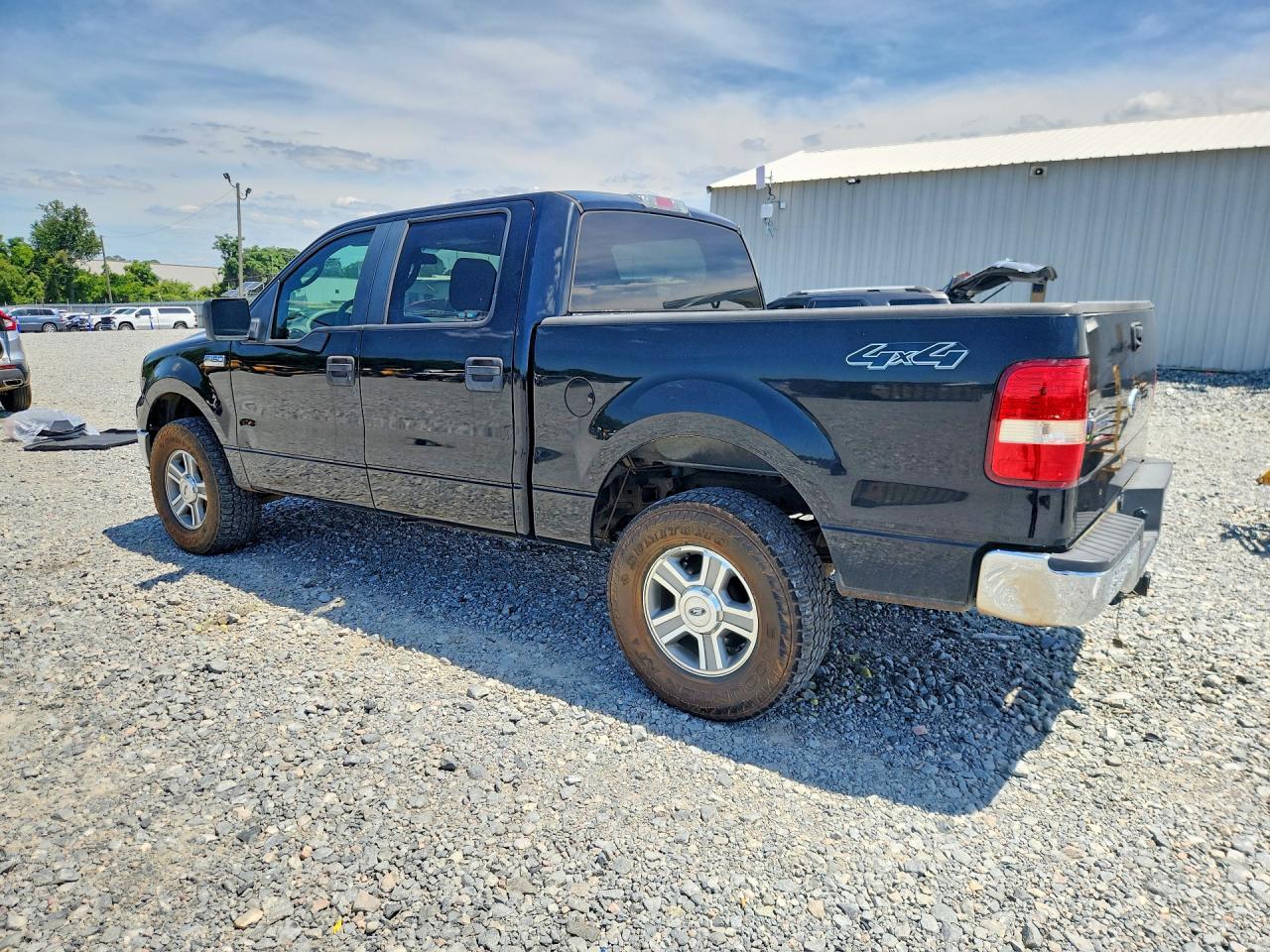 2008 Ford F150 Supercrew Black vin: 1FTRW14W98FB35870